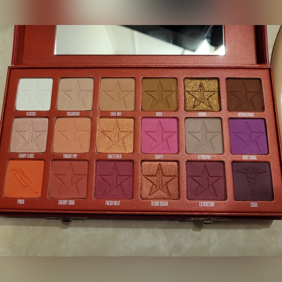 NEW Jeffree Star Blood Sugar eyeshadow palette - Picture 1 of 7